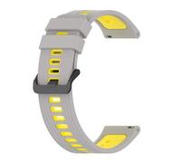 GANYUU Correa de 22 mm para Huawei GT5 pro 46 mm / GT4 46 mm / GT3 46 mm / GT2 46 mm correa de reloj Huawei GT 2 GT2 Pro / GT3 Pro correa de reloj, 22mm Universal, Gary Yellow, Ágata