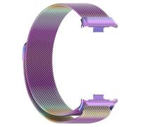 GANYUU Correa de acero inoxidable para Redmi Watch 4 Watch Band Milanese Loop Pulsera magnética para Xiaomi Mi Band 8 Pro Wristband Bands(Color)
