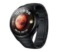 GANYUU Correa de lujo de titanio para HUAWEI WATCH GT 4 46 mm Banda GT 4 Pro 3 Ultimate Honor GS 3 Pro MagicWatch Pulsera 22 mm Correas de reloj de negocios de metal(Black,For WATCH Watch 3)
