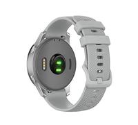 GANYUU Correa de muñeca de silicona de 20 mm para TicWatch E para Garmin Venu para Forerunner 645, For COROS APEX, Ágata