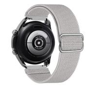 GANYUU Correa de nailon de 20 mm y 22 mm para Gamrmin Vivoactive3 4 5 Venu2 HR Plus Sq pulsera elástica ajustable para correas de reloj Forerunner265/255/245/645/754/735/945/955 Approach S12(Light gra