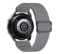 GANYUU Correa de nailon de 20 mm y 22 mm para Gamrmin Vivoactive3 4 5 Venu2 HR Plus Sq pulsera elástica ajustable para correas de reloj Forerunner265/255/245/645/754/735/945/955 Approach S12(Dark gray