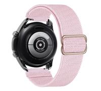 GANYUU Correa de nailon de 20 mm y 22 mm para Gamrmin Vivoactive3 4 5 Venu2 HR Plus Sq pulsera elástica ajustable para correas de reloj Forerunner265/255/245/645/754/735/945/955 Approach S12(Pink,22mm