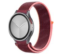 GANYUU Correa de nailon para Samsung Galaxy Watch 6/5/pro/4/Classic/active 2 43-47-44mm 20mm/22mm pulsera deportiva para Huawei Gt 4/2/e/3(65 Plum,22mm)