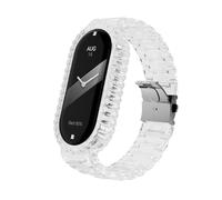 GANYUU Correa de plástico transparente para Xiaomi Mi Band 8, repuesto de pulsera deportiva para PC, accesorios para reloj inteligente MiBand 8(Tran)