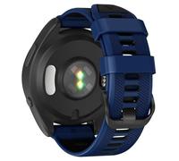 GANYUU Correa de reloj de 22 mm para Garmin Forerunner 965/Forerunner 955/Forerunner 945/Forerunner 935, bandas de repuesto de silicona suave de 22 mm(Sapphire Black)