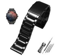 GANYUU Correa de reloj de acero inoxidable de color dorado de 22 mm, 24 mm, 26 mm, 28 mm, pulsera de metal sólido para hombre diésel DZ7333 DZ4344, 26mm, Ágata