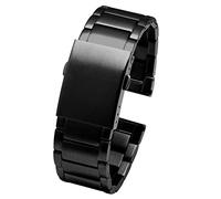 GANYUU Correa de reloj de acero inoxidable para Diesel DZ4316 DZ7395 7305 4209 4215 para hombre, correa de reloj de metal sólido de 24 mm, 26 mm, 28 mm, 30 mm, 24mm, Ágata