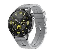 GANYUU Correa de reloj de caucho fluorado de 20 mm y 22 mm universal para ver correas de varias marcas(Gray,20mm)