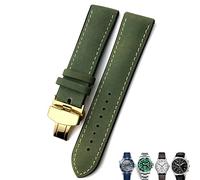 GANYUU Correa de reloj de cuero de 20 mm, 21 mm, 22 mm, correa de reloj negra y marrón para Rolex para Omega Seamaster 300, para Hamilton, para Seiko, para IWC y Tissot, 20mm, Ágata