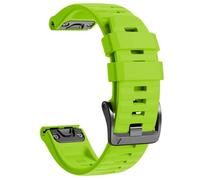 GANYUU Correa de reloj para Fenix 8X, para Fenix 6X Pro/Fenix 5X/Fenix 5X Plus/Fenix 7X/Fenix 3/HR/Tactix/Descent MK1/D2 Delta PX/D2 26mm(Green)