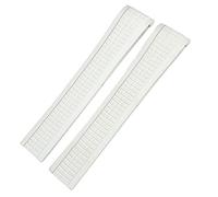 GANYUU Correa de reloj Patek Philippe 5164A 5167A Aquanaut Philippe Series con hebilla de mariposa, goma flúora colorida de 21 mm, NO Buckle, Ágata