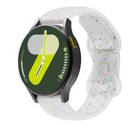 GANYUU Correa de silicona de 18/20/22 mm para Samsung Galaxy Watch7/6/5/4/44/44/40 mm Classic 43/47 mm Pulsera para Huawei 3 4Pro GT3/2E STRAP de reloj(Tr,20MM)