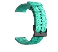 GANYUU Correa de silicona de 20mm y 22mm para Galaxy Watch 7/6/5/4 44/40mm 6 4Classic Gear S3 pulsera Universal para GT3 4Pro(Teal,22mm)