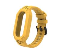 GANYUU Correa de silicona de TPU suave para la pulsera de correa de Xiaomi Miband 8 para MIBAND 8 NFC Correa Correa Correa Accesorios de reemplazo Kit(Yellow)