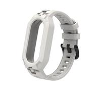 GANYUU Correa de silicona de TPU suave para la pulsera de correa de Xiaomi Miband 8 para MIBAND 8 NFC Correa Correa Correa Accesorios de reemplazo Kit(White)
