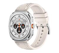 GANYUU Correa de silicona deportiva para Samsung Galaxy Ultra 47mm, banda de silicona suave para SAMSUNG GALAXY 7 ULTRA 47MM, pulsera sin huecos, correas de reloj(Starlight)