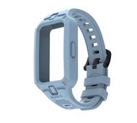 GANYUU Correa de silicona para Huawei Band 9, 8, 7, 6, pulsera de repuesto para reloj inteligente, correas deportivas transpirables para Huawei Band9(Blue,Band 6)