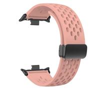 GANYUU Correa de silicona para Redmi Watch 4/8 Pro Magnetic Buckle Sports Band para Mi Band 8 Pro Correa Correa Accesorios de brazalete transpirables Bandas de reloj(Pink,For mi8Pro)