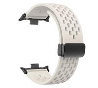 GANYUU Correa de silicona para Redmi Watch 4/8 Pro Magnetic Buckle Sports Band para Mi Band 8 Pro Correa Correa Accesorios de brazalete transpirables Bandas de reloj(Starlight,For Redmi Watch 4)