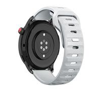 GANYUU Correa de silicona transpirable de 22/20 mm para GTR 4/GTS 4, Galaxy Watch 5/4/3 y Watch 4/3/GT3-2 Pro.(Blue Gray,For 20mm)