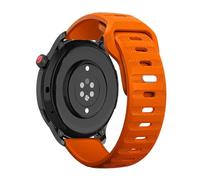 GANYUU Correa de silicona transpirable de 22/20 mm para GTR 4/GTS 4, Galaxy Watch 5/4/3 y Watch 4/3/GT3-2 Pro.(Orange,For 22mm)