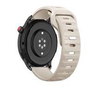 GANYUU Correa de silicona transpirable de 22/20 mm para GTR 4/GTS 4, Galaxy Watch 5/4/3 y Watch 4/3/GT3-2 Pro.(Starlight,For 22mm)