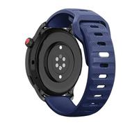 GANYUU Correa de silicona transpirable de 22/20 mm para GTR 4/GTS 4, Galaxy Watch 5/4/3 y Watch 4/3/GT3-2 Pro.(Dark blue,For 20mm)