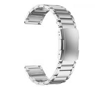 GANYUU Correa de titanio de lujo de 22mm para Huawei Watch4/4Pro GT2/3Pro, banda de 46mm para reloj Samsung de 46mm, 3 y 45mm, correas de reloj(Silver,For Watch GT 42mm)