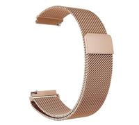 GANYUU Correa Milanese Loop de 18mm, 20mm, 22mm para Watch GT 4, pulsera de Metal de 41mm y 46mm, correa de acero inoxidable(Rose Gold,22mm)