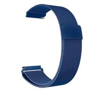 GANYUU Correa Milanese Loop de 18mm, 20mm, 22mm para Watch GT 4, pulsera de Metal de 41mm y 46mm, correa de acero inoxidable(Blue,18mm)