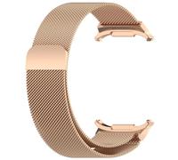 GANYUU Correa Milanese Loop para Galaxy Watch Ultra de 47 mm, correa de metal de acero inoxidable, Watch7 ultra, Ágata