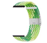 GANYUU Correas de reloj de nailon trenzado con hebilla elástica para Garmin Fenix 7 7X 6 6X Pro 5X 5 3HR 945 S60 S62 QuickFit Correa de liberación de correas de nailon (Color: D, Tamaño: Quickfit 22