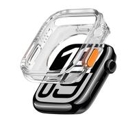 GANYUU Estuche para Apple Watch S10 de 42 mm y 46 mm, sin protector de pantalla, carcasa de TPU Full HD para iWatch Series 10(Transparency,S10 46mm)
