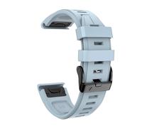GANYUU For Fenix 5S Watch Band/Fenix 6S Watch Band/Fenix 7S Watch Band Correas de reloj de silicona de 20 mm para Fenix 5S Plus/Fenix 6S Pro/Fenix 7S Pro WatchBands(Foam Blue)