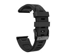 GANYUU For Fenix 5S Watch Band/Fenix 6S Watch Band/Fenix 7S Watch Band Correas de reloj de silicona de 20 mm para Fenix 5S Plus/Fenix 6S Pro/Fenix 7S Pro WatchBands(Black)