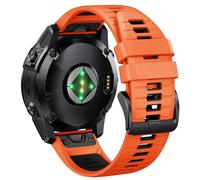 GANYUU For Fenix 7X Pro/6X Pro Band Para Fenix 6X Correa Fenix 7X Band 26 mm de ancho Pulsera Fenix 5X Plus para Descent Mk2i/tactix Delta/tactix 7 Pro/tactix 7 Correas de reloj de silicona su