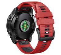 GANYUU For Fenix 7X Pro/6X Pro Band Para Fenix 6X Correa Fenix 7X Band 26 mm de ancho Pulsera Fenix 5X Plus para Descent Mk2i/tactix Delta/tactix 7 Pro/tactix 7 Correas de reloj de silicona su