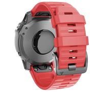 GANYUU For Fenix 8 /6X/7X Band Reemplazo de correa de reloj de silicona suave de 26 mm de fácil ajuste para relojes inteligentes Fenix 5X/Fenix 5X Plus/Fenix 3/Fenix 6X Pro/Descent Descent M