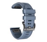 GANYUU For Fenix 8X Bands Fenix 7X Correa deportiva de repuesto de silicona para relojes Garmin Fenix 5X/Fenix 5X Plus/Fenix 6X/Fenix 6X Pro/Fenix 3/HR/Descent MK1/D2 Delta PX/D2(Slate)