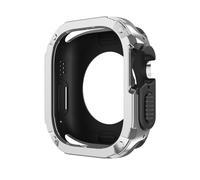 GANYUU Funda para Apple Watch Ultra Cover 49mm 40mm 41mm 44mm 45mm 42mm 38mm Carcasa anticaída iWatch Series 9 8 7 6 5 4 SE 3 2 Funda para reloj(Grey,38/40/41mm)