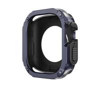 GANYUU Funda para Apple Watch Ultra Cover 49mm 40mm 41mm 44mm 45mm 42mm 38mm Carcasa anticaída iWatch Series 9 8 7 6 5 4 SE 3 2 Funda para reloj(Blue,38/40/41mm)