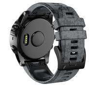 GANYUU Para correas Garmin Fenix 6, repuesto de correas de reloj suaves de 22MM para Fenix 5/Fenix 6 Pro/Fenix 5 Plus/Quatix 6/Approach S62(Digital Camouflage)