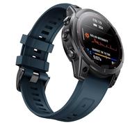 GANYUU Para Fenix 7S Band 20 mm Fenix 7S / 6S / 5S Correa de reloj Fenix 5S Plus Pulsera de silicona Fenix 6S Pro Sports Smartwatch Band (negro + blanco)(Slate)