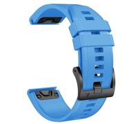 GANYUU Para Fenix 8X Watch Band/Fenix 6X Pro Watch Band/Fenix 5X Band 26mm correas de reloj compatibles con Fenix 6X/Fenix 7X Pro/Fenix 3(Blue)