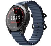 GANYUU Para Garmin Fenix 8X/6X Pro Band, correa de reloj deportivo de silicona oceánica de 26 mm para Fenix 5X, Fenix 5X Plus, Fenix 7X, Instinct 2X Quatix 6X, Quatix 7X, Enduro 2, Tactix Delt