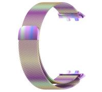GANYUU Para OPPO Watch3 Correa milanesa para OPPO3 Watch3 Pro Mesh Correa de acero magnética Correa de reloj(Colorful,Watch3pro -men)