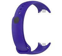 GANYUU Pulsera de goma para Mi Band 8 Correa NFC accesorios deporte reloj inteligente pulsera Pulseira Correa Xiaomi MiBand 8 Correa correas de reloj(Dark Purple)