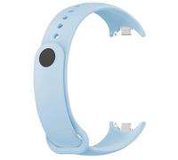 GANYUU Pulsera de goma para Mi Band 8 Correa NFC accesorios deporte reloj inteligente pulsera Pulseira Correa Xiaomi MiBand 8 Correa correas de reloj(Blue)
