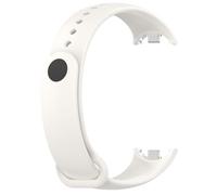 GANYUU Pulsera de goma para Mi Band 8 Correa NFC accesorios deporte reloj inteligente pulsera Pulseira Correa Xiaomi MiBand 8 Correa correas de reloj(Official White)